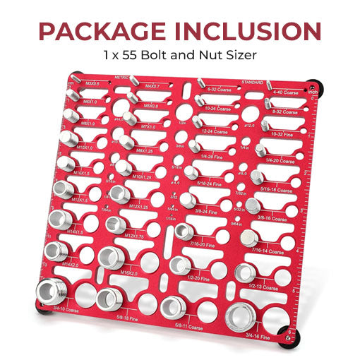 55 Bolt and Nut Sizer