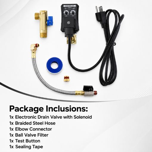 Automatic Electronic Drain Valve Kit