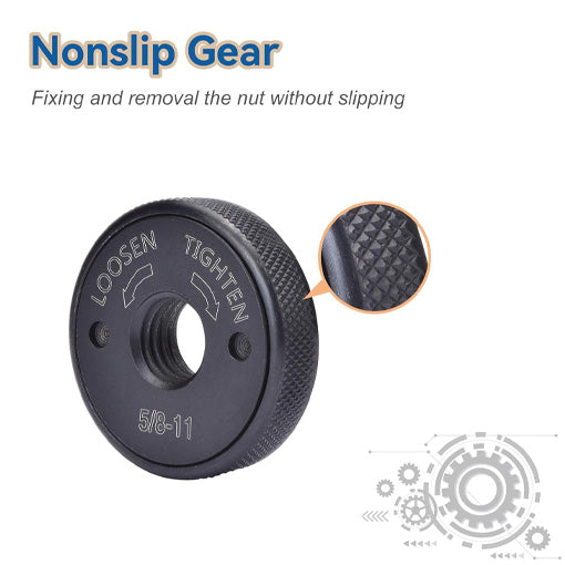 Quick Change Angle Grinder Flange Nuts