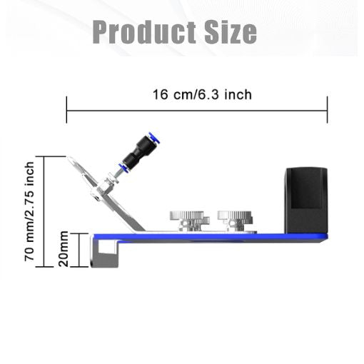45-Degree Tile Chamfering Tool