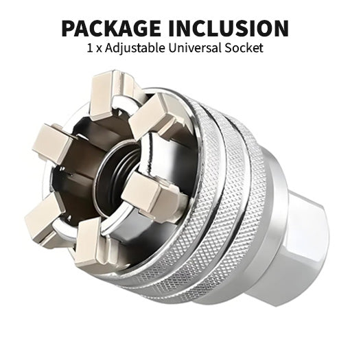 Adjustable Universal Socket Wrench