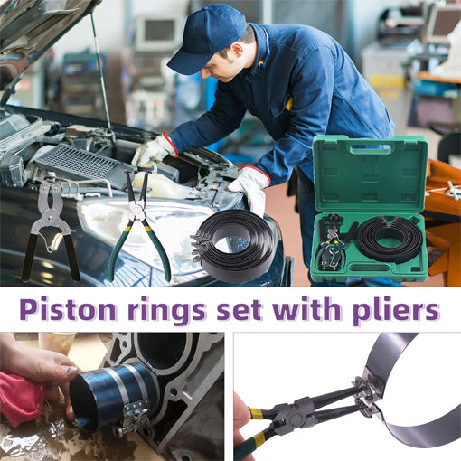 Engine Piston Ring Compressor Tool Set