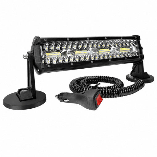 12-inch Tractor Magnetic LED Work Light Bar