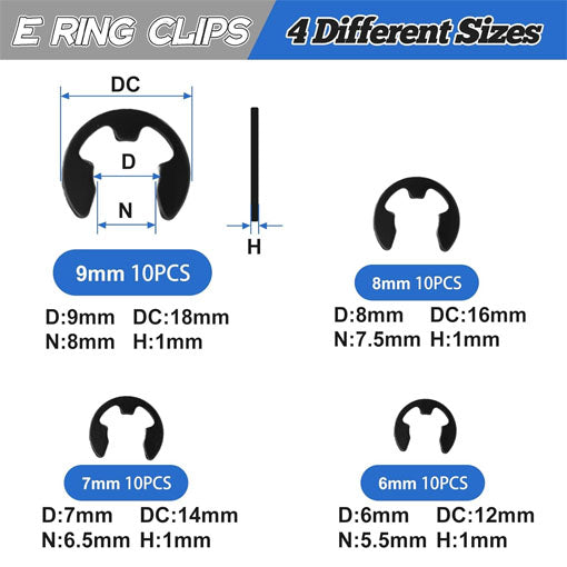 E-Clips Assortment Tool Kit