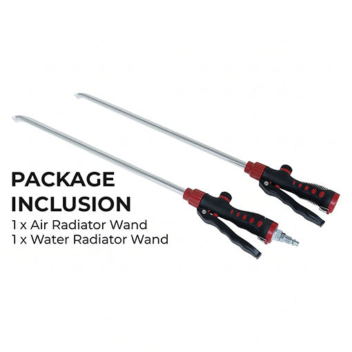 Radiator Water and Air Cleaning Wand