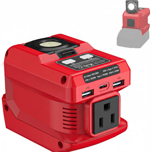 220W Portable Battery Power Inverter Generator