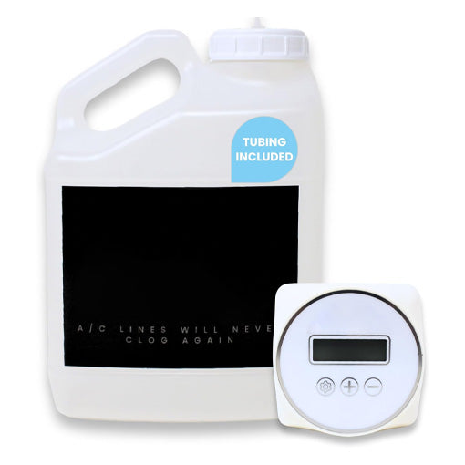 Automated A/C Drain Line & Drain Pan Cleaning System