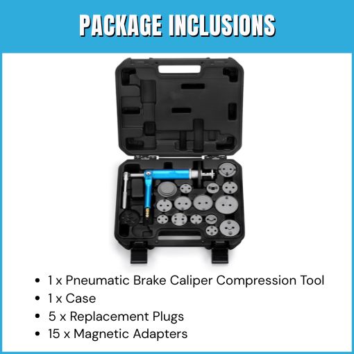 Pneumatic Brake Caliper Compression Tool