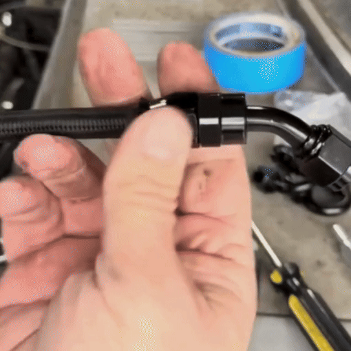 6AN Swivel Fuel Line Hose End Fitting Kit