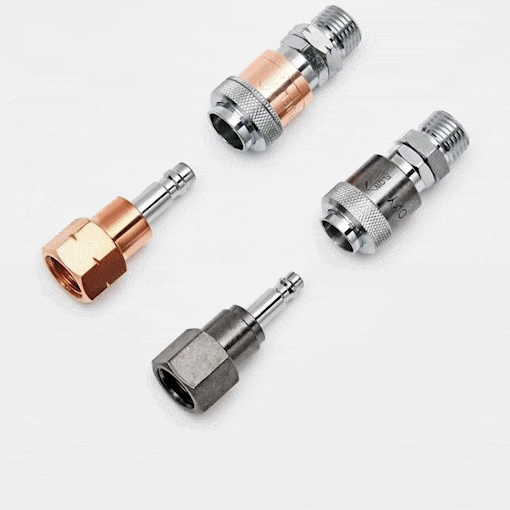 Oxy-Fuel Quick Connect Torch To Hose Coupler Set