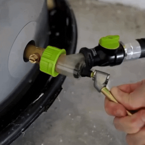 Easy Water Heater Sediment Cleaning and Flushing Tool