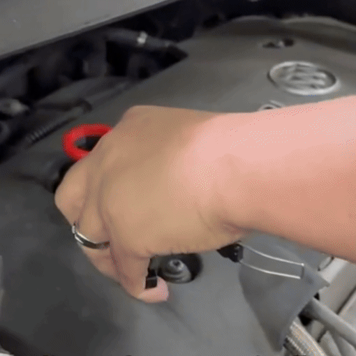 Universal Engine Oil Funnel with Extension Rod