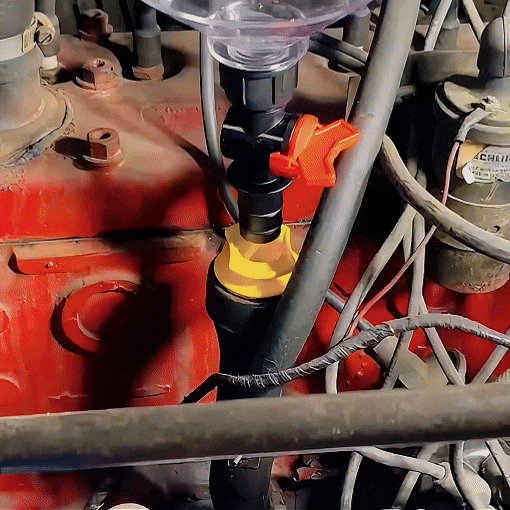 Spill-Proof Engine Oil Funnel Kit