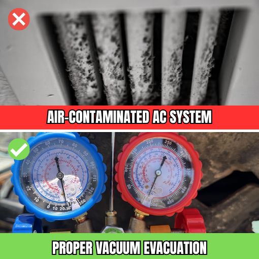 4.5 CFM AC Vacuum Pump and Gauge Set