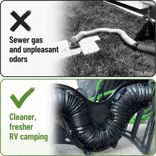 RV Sewer Hose P-Trap