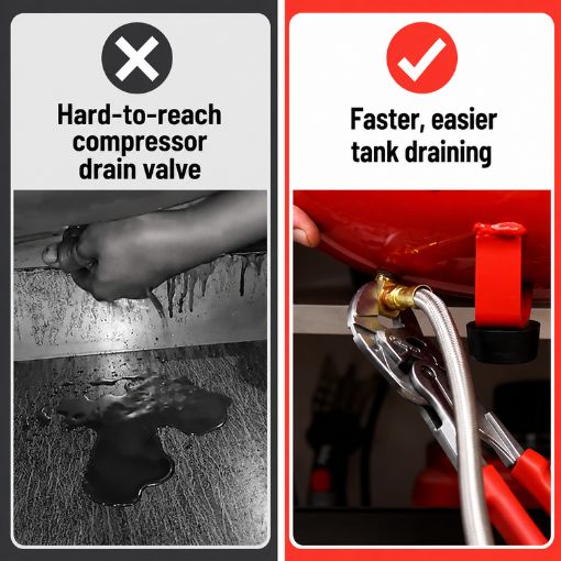 Extended Tank Drain Assembly Kit
