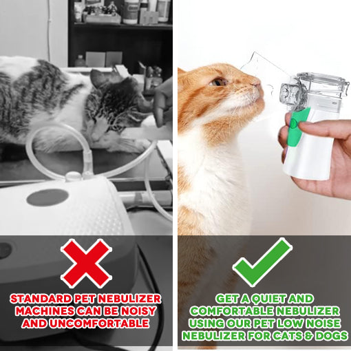 Pet Low Noise Nebulizer for Cats and Dogs