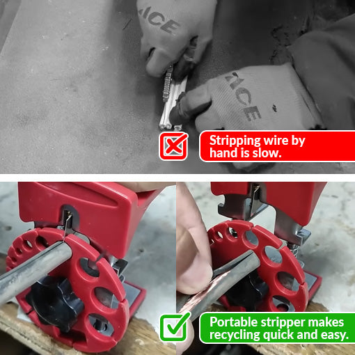 Portable Copper Wire Stripper Machine