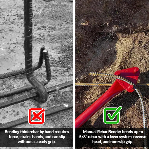 Manual Rebar Bender Tool