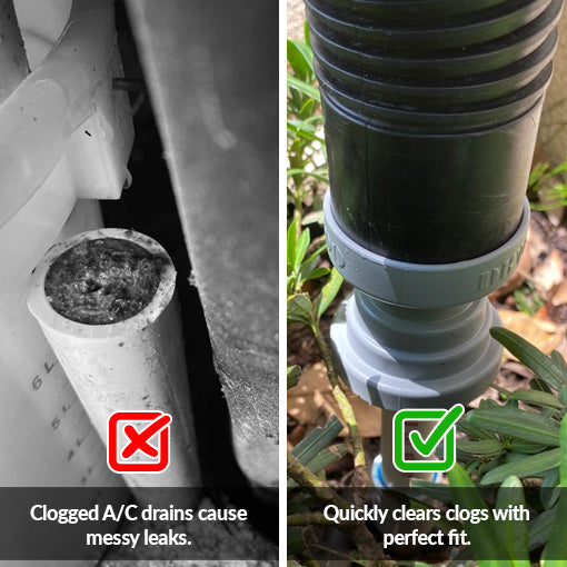Multi Vacuum Hose to PVC Pipe Adapter