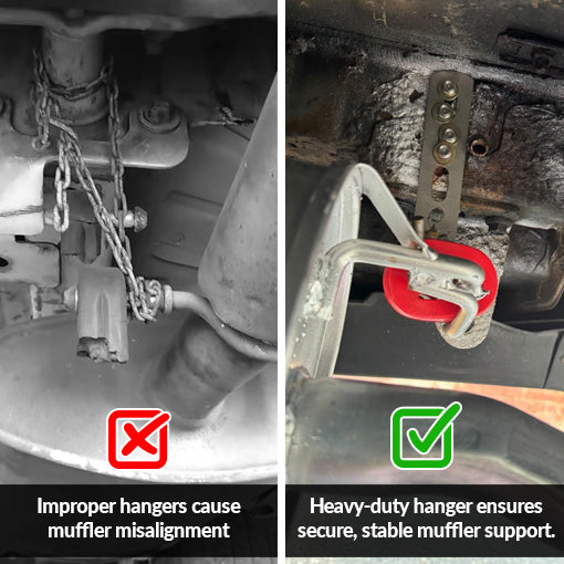 Heavy-Duty Swivel Exhaust Hanger Bracket