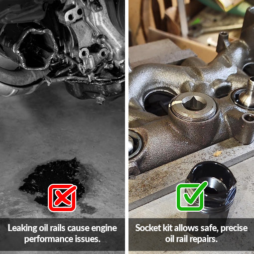 High-Pressure Oil Rail Ball Tube Repair Kit