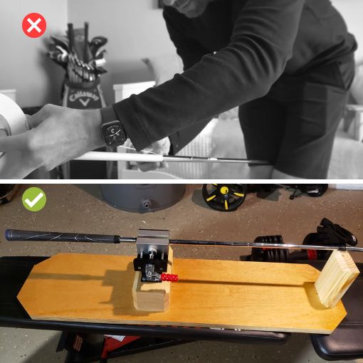 Golf Club Regrip Vise Tool