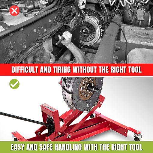 Truck Clutch and Flywheel Handler