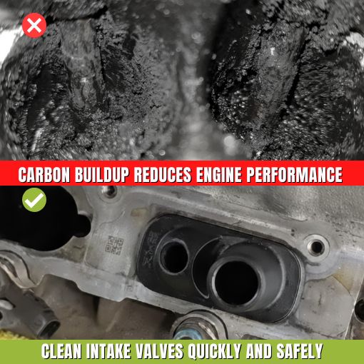 Universal Carbon Cleaning Walnut Blaster Adapter and Gaskets Tool Kit