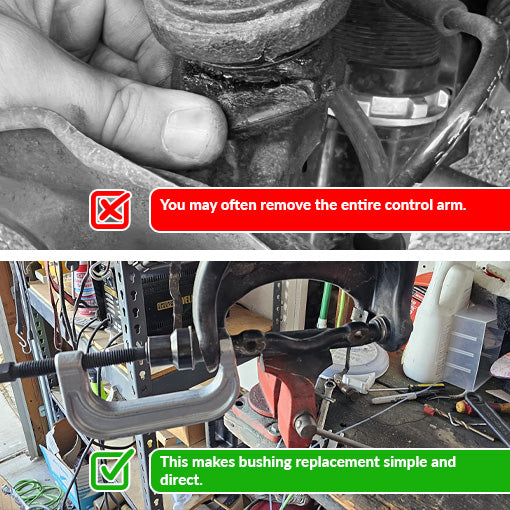 Upper Control Arm Bushing Service Set Bushing Removal Tool