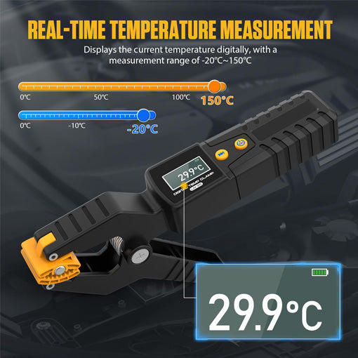 HVAC Digital Temperature Clamp Meter