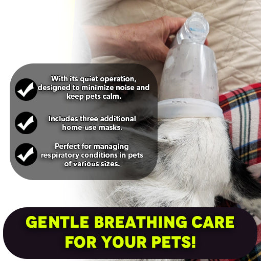 Pet Low Noise Nebulizer for Cats and Dogs