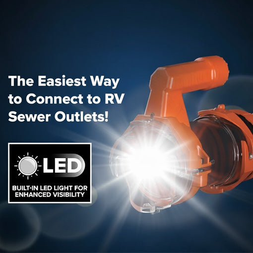 RV Easy-Connect Sewer Hose Extender