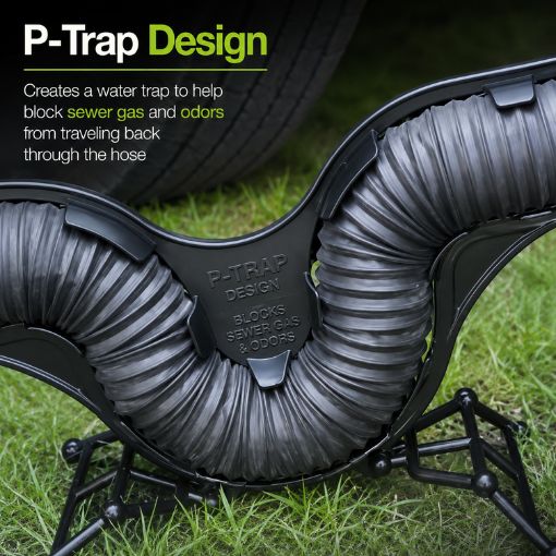 RV Sewer Hose P-Trap
