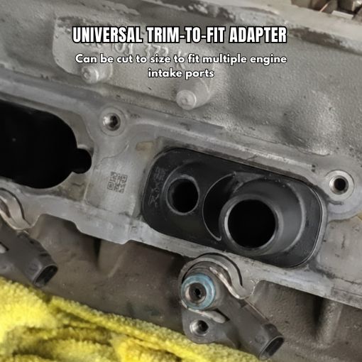 Universal Carbon Cleaning Walnut Blaster Adapter and Gaskets Tool Kit