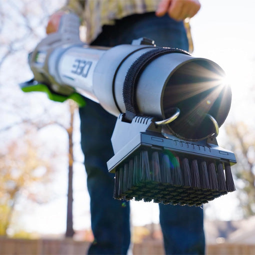 Universal Leaf Blower Brush Attachment