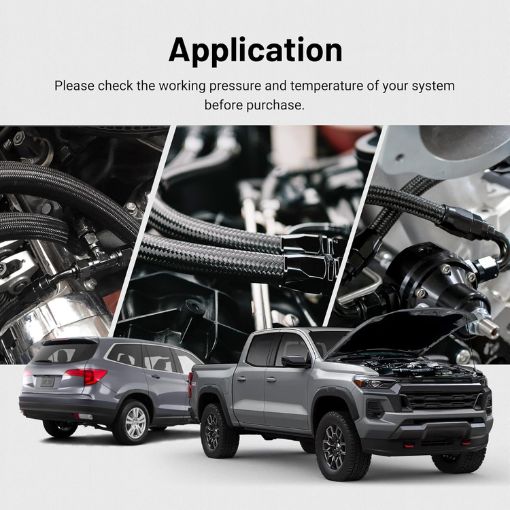6AN Swivel Fuel Line Hose End Fitting Kit