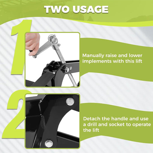 ATV/UTV Manual Implement Lift