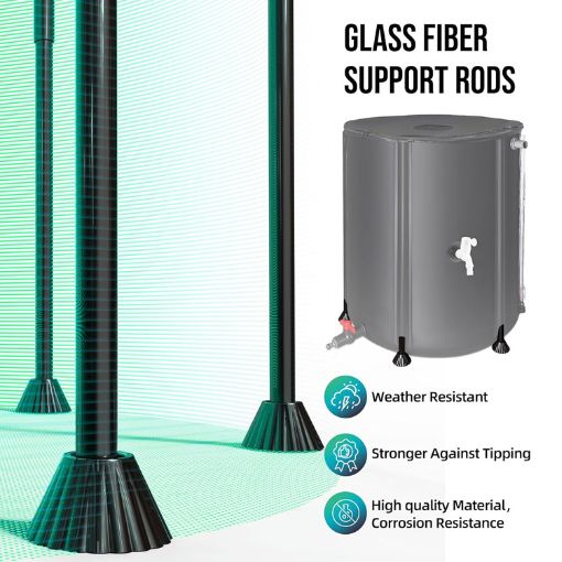 Collapsible Rain Barrel Water  Collection System