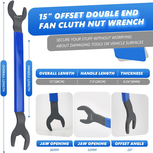 Fan Clutch Wrench Set