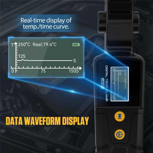 HVAC Digital Temperature Clamp Meter