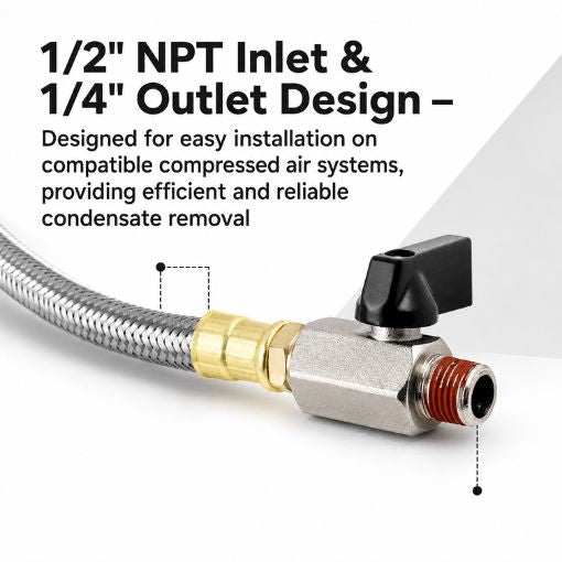 Automatic Electronic Drain Valve Kit