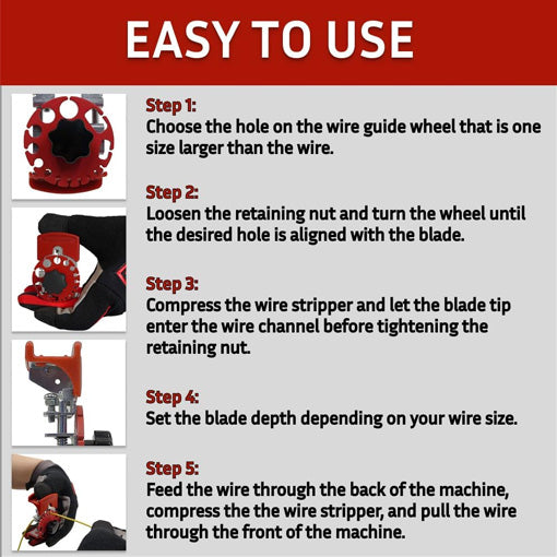 Portable Copper Wire Stripper Machine