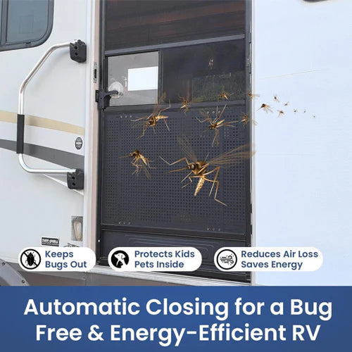 RV Automatic Screen Door Closer