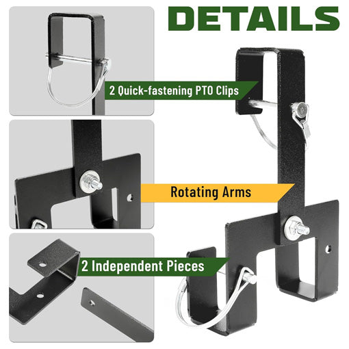 Universal Multiple Wheeled Trash Can Coupler