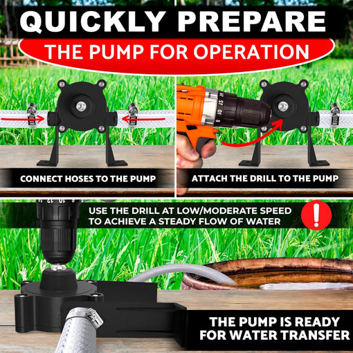 Electric Drill Pump
