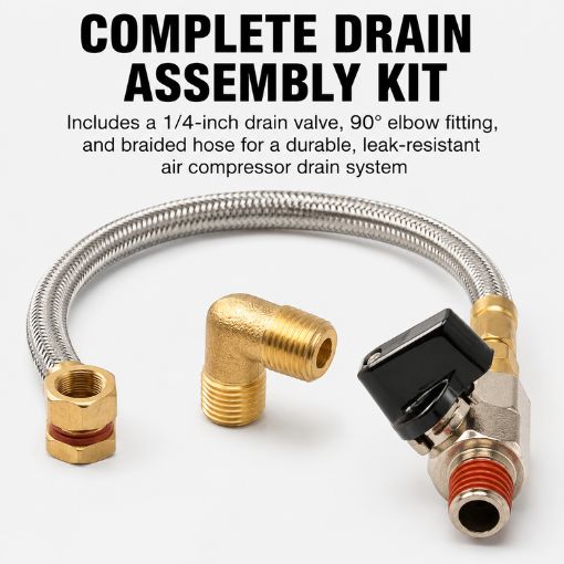 Extended Tank Drain Assembly Kit