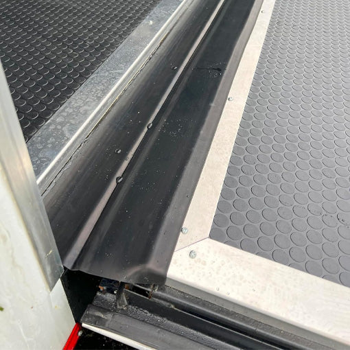 Trailer Ramp Door Gap Cover for Toy Haulers and Trailers