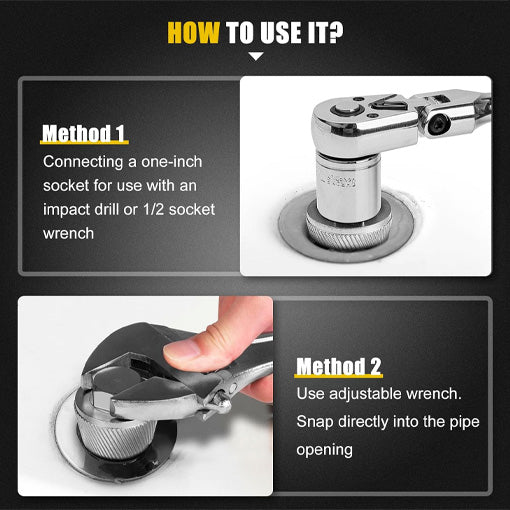 Tub Drain Extractor Set