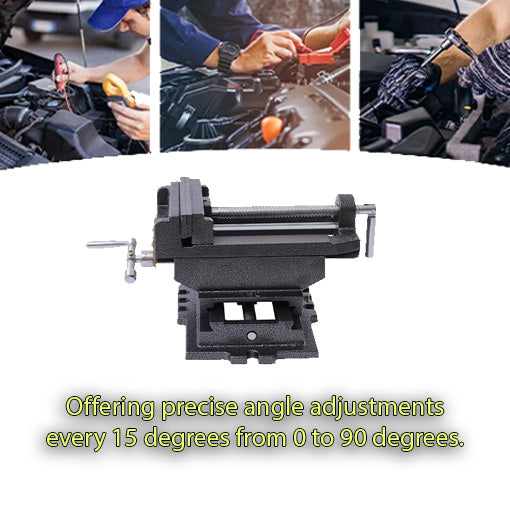 Cradle-Style Angle Drill Press Vise